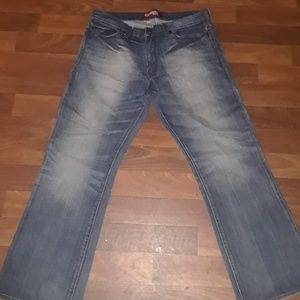 Men's express jeans nwot never worn Rocco 36 × 30